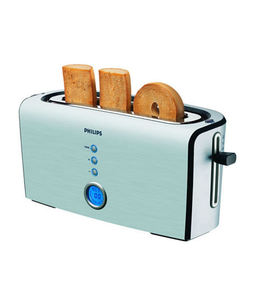 Philips HD 2618/00 Aluminium Collection 4 Slice Toaster Image