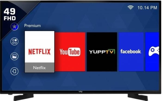 Vu 124cm (49) Full HD Smart LED TV Image