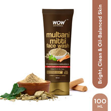 WOW Skin Science Purifying Multani Mitti Face Wash Image