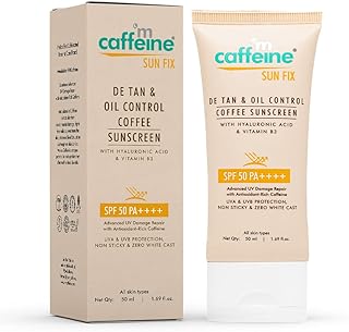 mCaffeine Matte Sunscreen SPF 50 for Men And Women Image