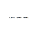 Kushal Travels - Nashik