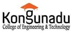 Kongunadu College of Engineering and Technology - Tiruchirapalli