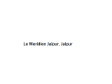 Le Meridien Jaipur - Jaipur