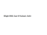 BEight BNB - East Of Kailash - Delhi