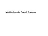 Hotel Heritage In - Sarani - Durgapur