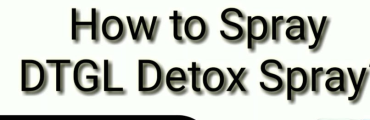 DTGL Detox Spray