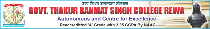 Govt. Thakur Ranmat Singh College - Rewa