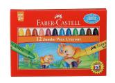 Faber Castell 12 Wax Crayons