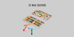 Doms Wax Crayons 24 Shades Jumbo