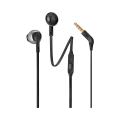 JBL T205 Pure Bass Metal Earbud Headphones with Mic