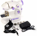 Chillaxplus Portable 4 In 1 With Adapter & Foot Pedal Electric Sewing Machine