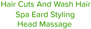Hair Cuts And Wash Hair Spa Eard Styling Head Massage - Dahisar - Mumbai Photo