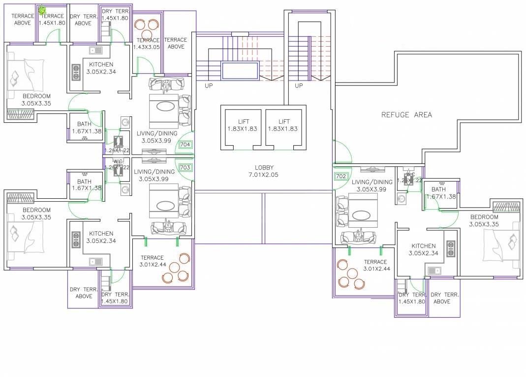 DYNAMIC LINEA NIBM ANNEX MOHAMMADWADI PUNE Property Photos, Floor