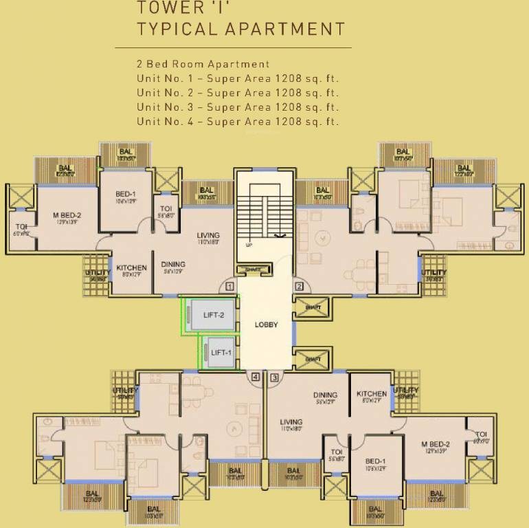 DHOOT TIME RESIDENCY - SECTOR 63 - GURGAON Property Photos, Floor Plans ...