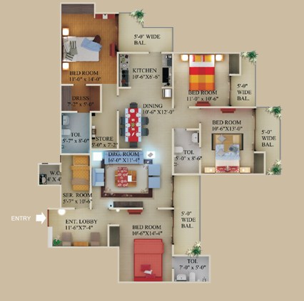 SUPERTECH ECOCITI - SECTOR 137 - NOIDA Property Photos, Floor Plans ...