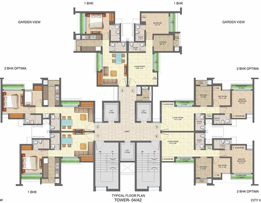 RUNWAL MY CITY - DOMBIVALI - THANE Property Photos, Floor Plans ...