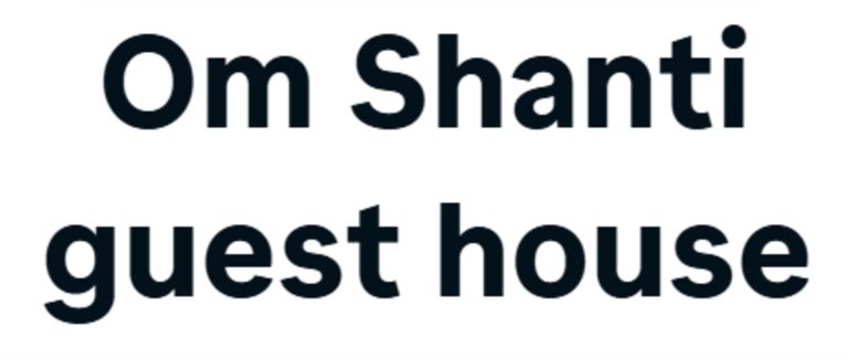 Om Shanti Guest House, Kota